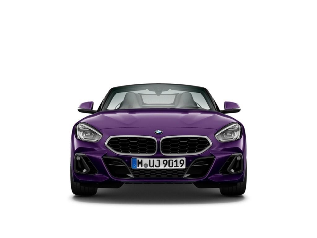 BMW Z4 sDrive20i von vorne in Lila