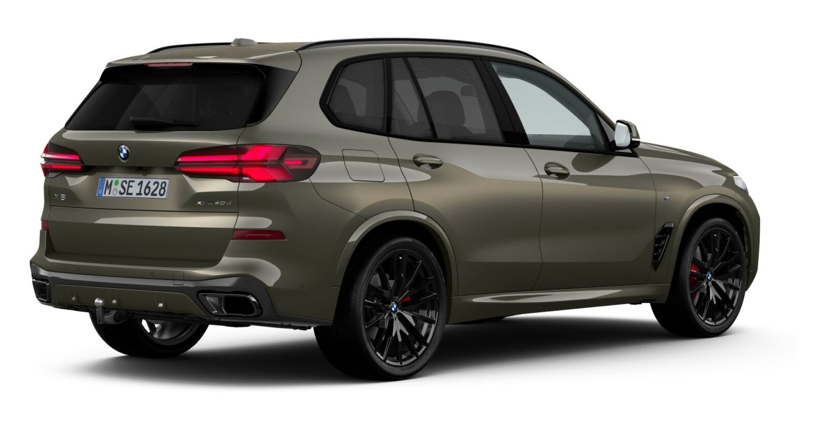 BMW BMW X in Grün von hinten