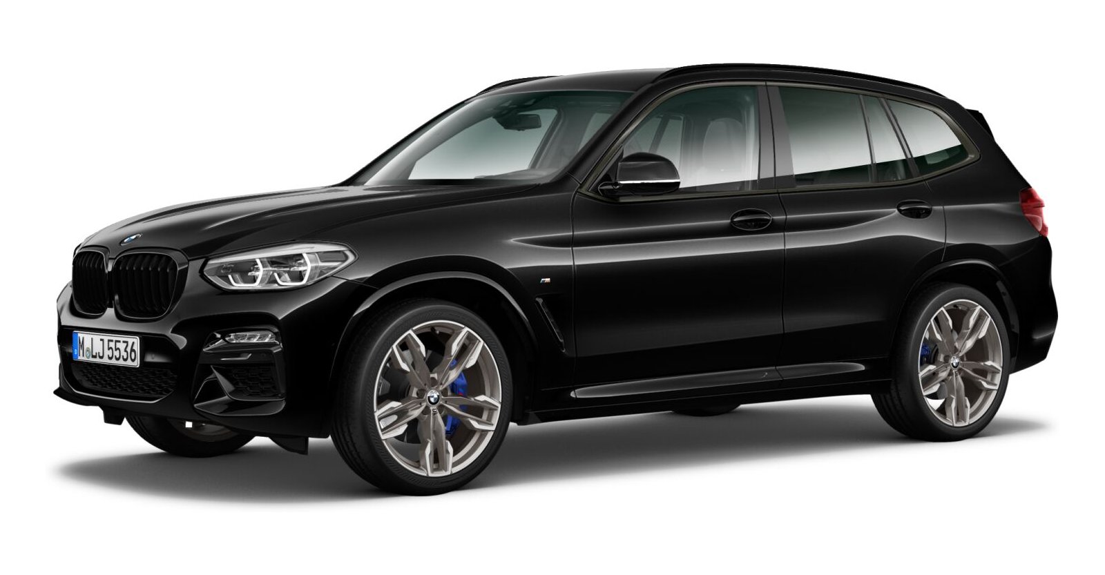 BMW BMW X in Schwarz von vorne BMW BMW X in Schwarz von vorne