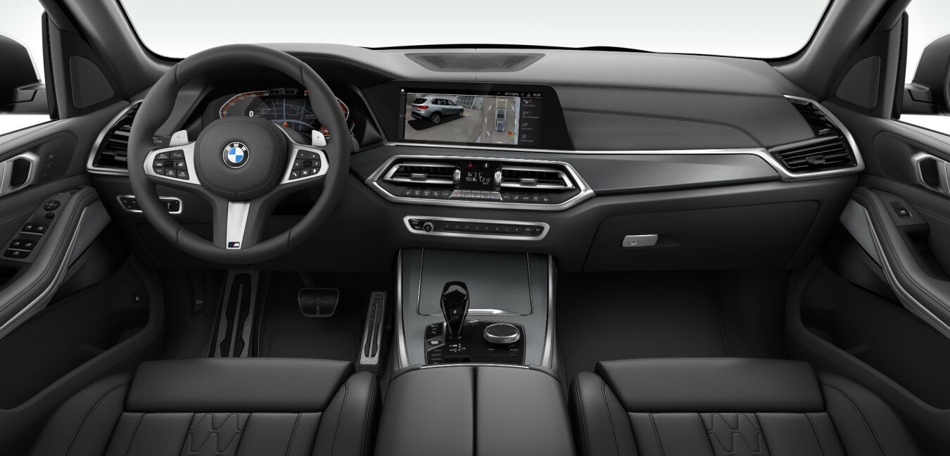 BMW BMW X im Innenraum von vorne