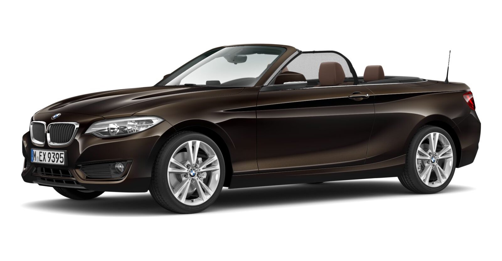 BMW BMW 2er in Braun von vorne