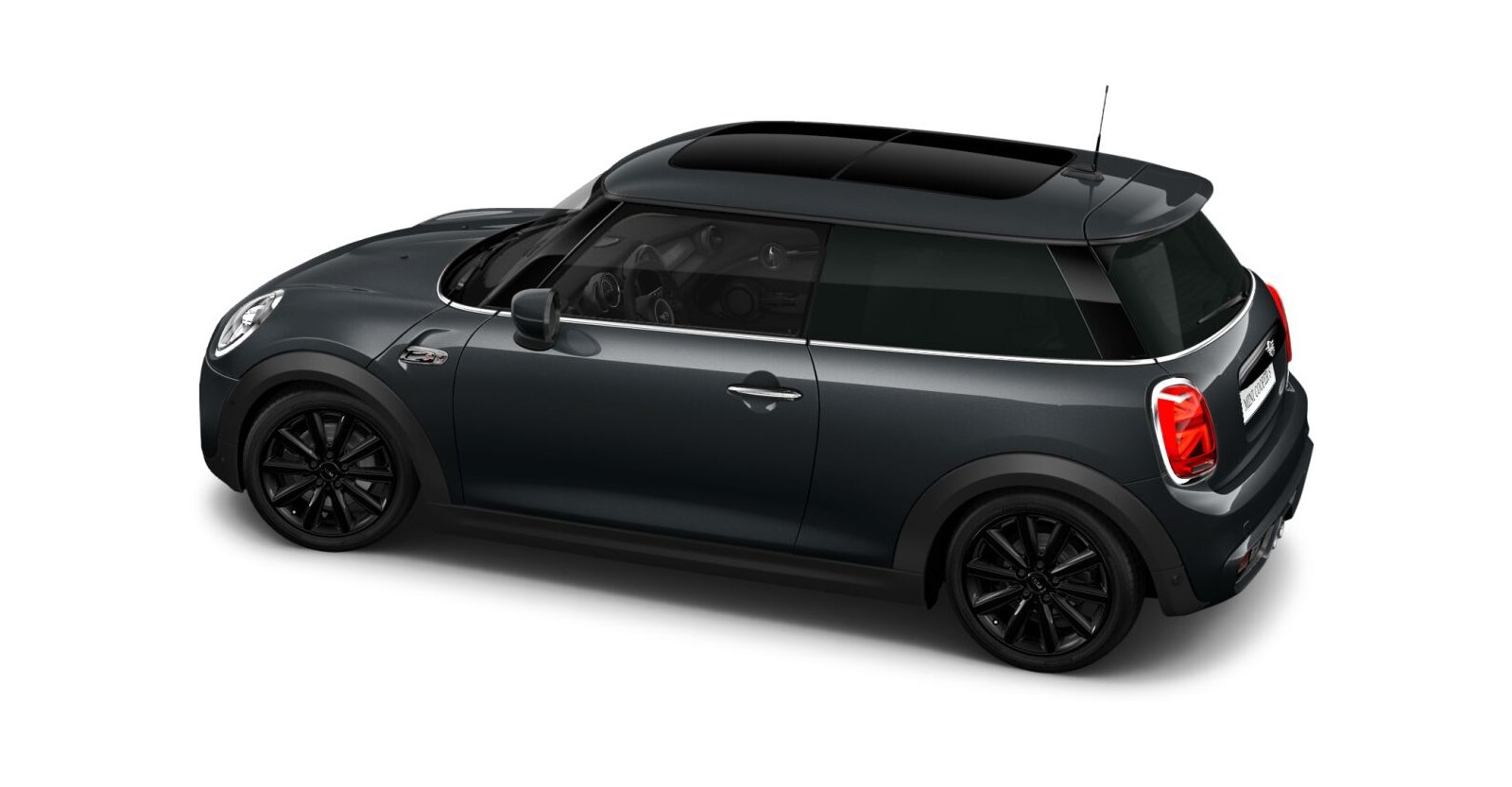 MINI MINI 3-Türer in Grau von hinten