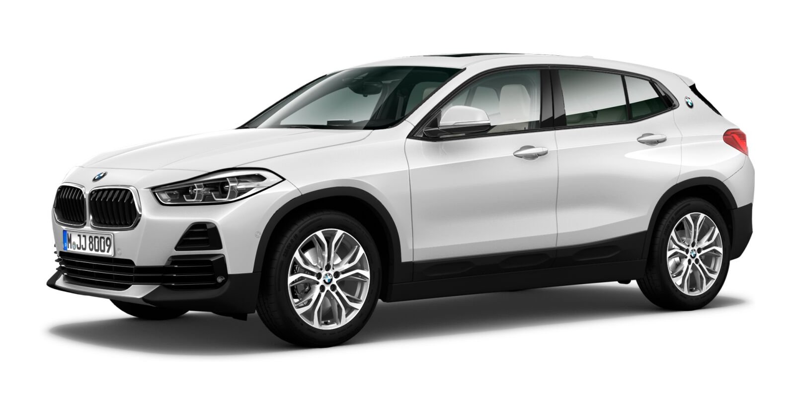 BMW BMW X in Weiß von vorne BMW BMW X in Weiß von vorne