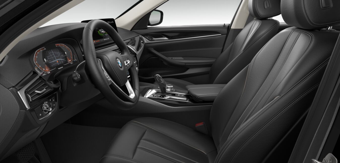BMW BMW 5er im Innenraum seitlich BMW BMW 5er im Innenraum seitlich