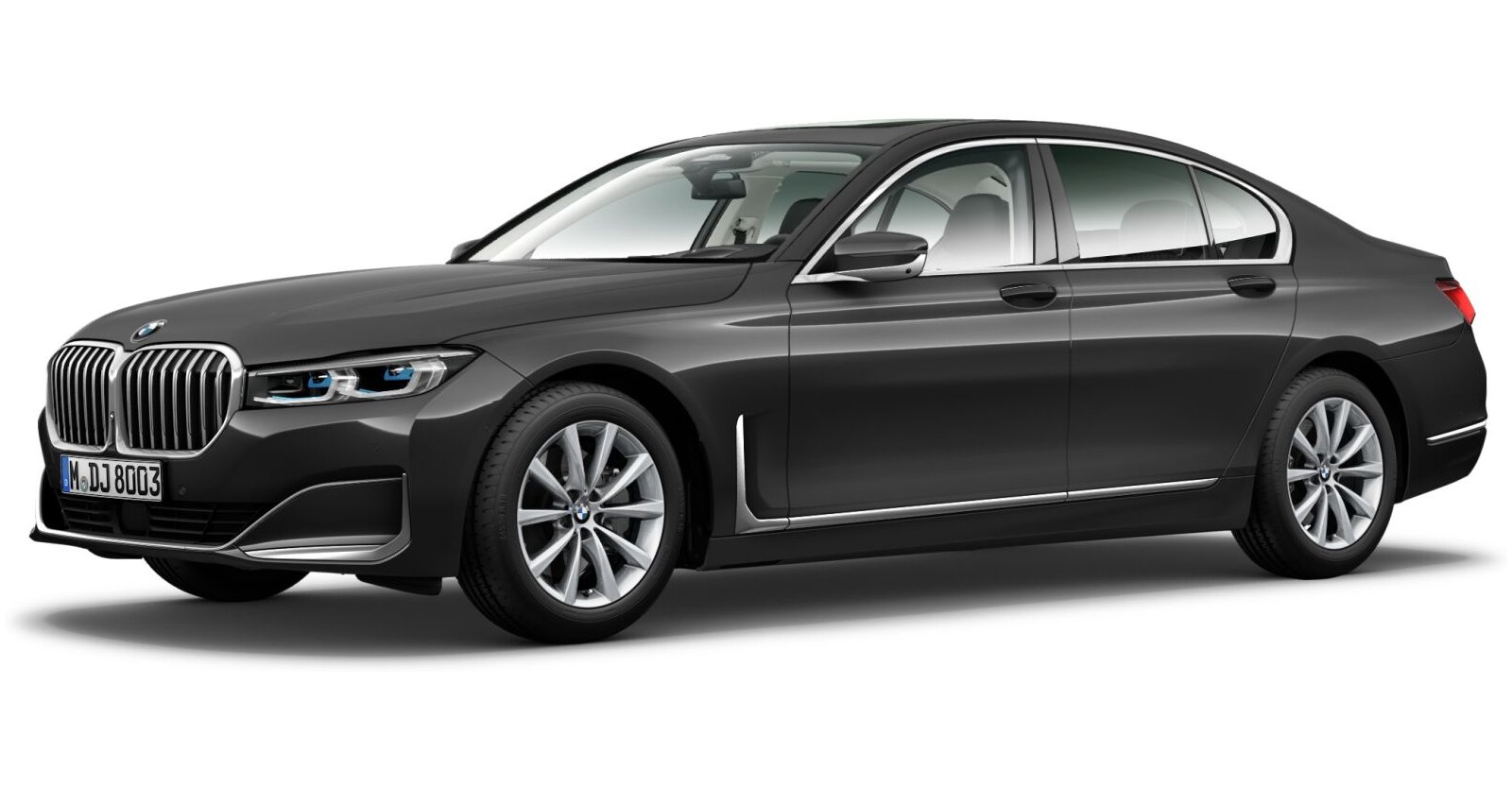 BMW BMW 7er in Grau von vorne