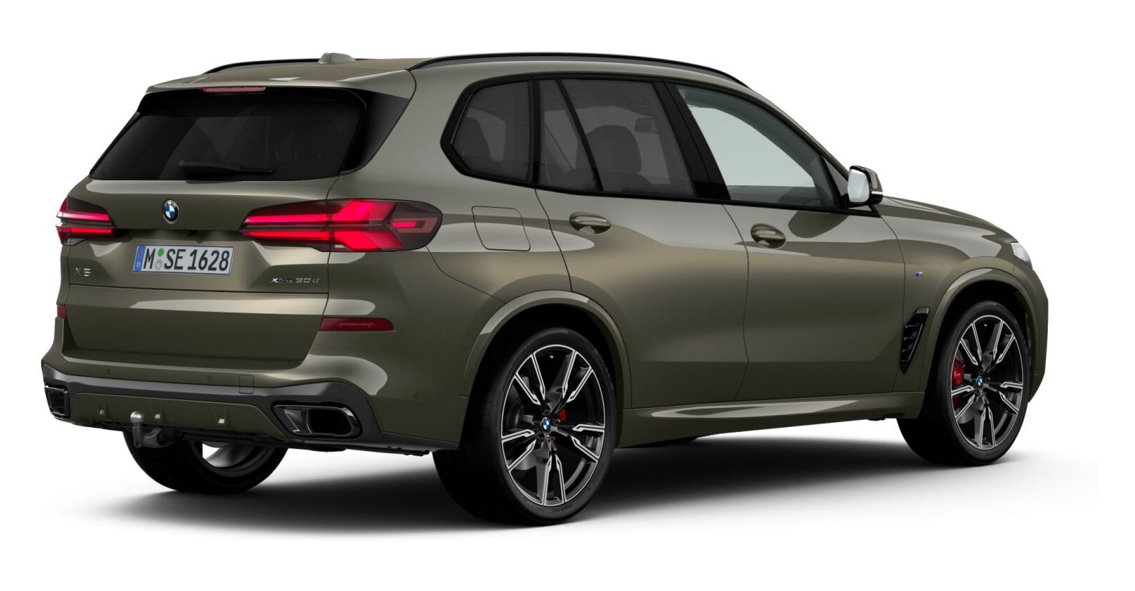 BMW BMW X in Grün von hinten