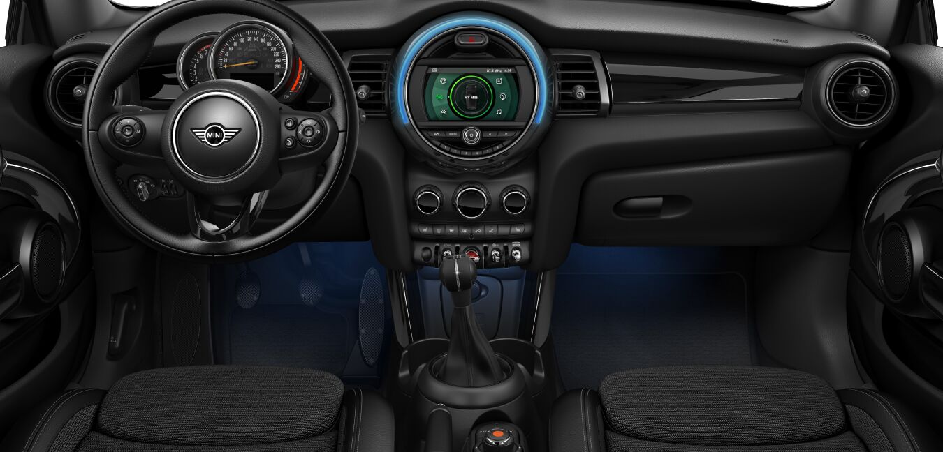 MINI MINI Cabrio im Innenraum von vorne