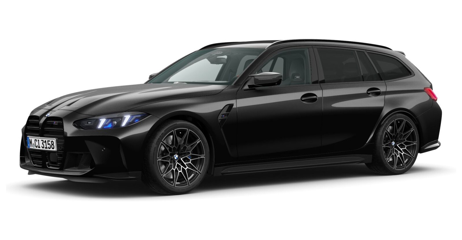BMW BMW M in Schwarz von vorne