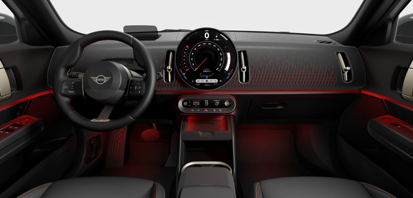 MINI MINI Countryman im Innenraum von vorne