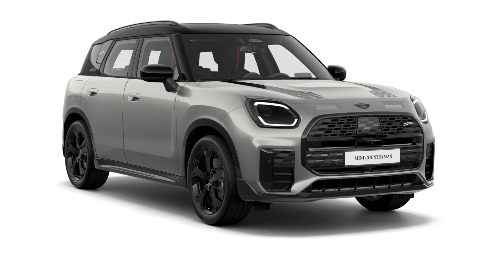 MINI MINI Countryman in Silber von vorne