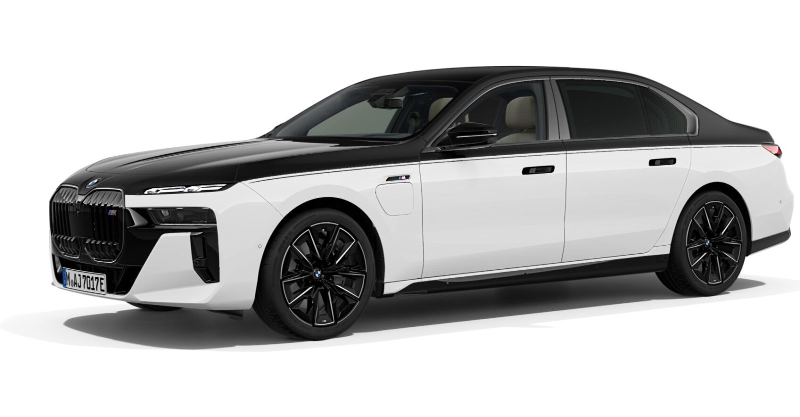 BMW BMW 7er in Individual von vorne
