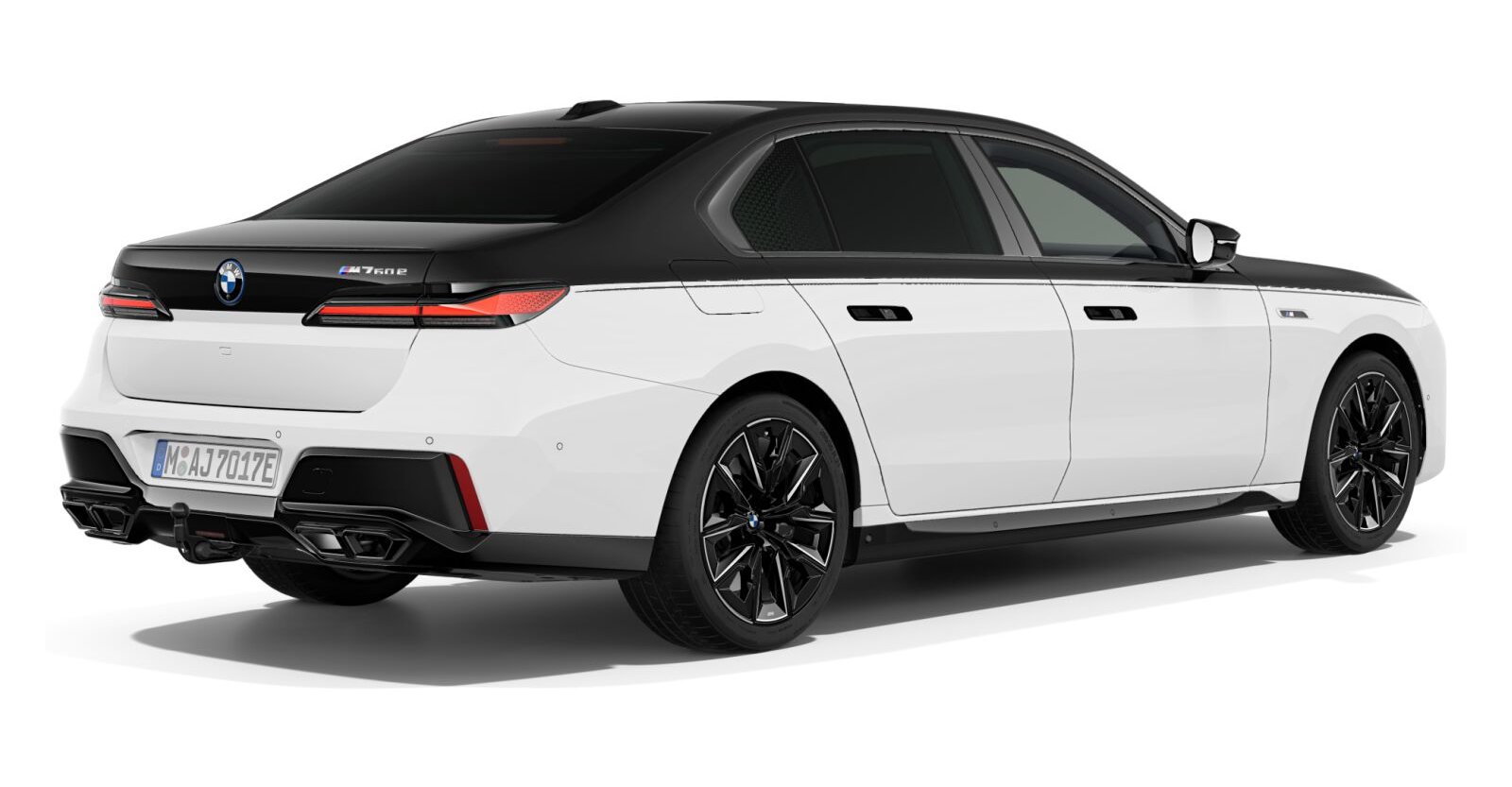 BMW BMW 7er in Individual von hinten