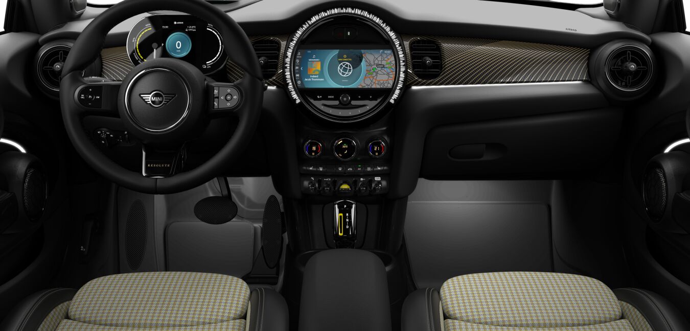 MINI MINI 3-Türer im Innenraum von vorne