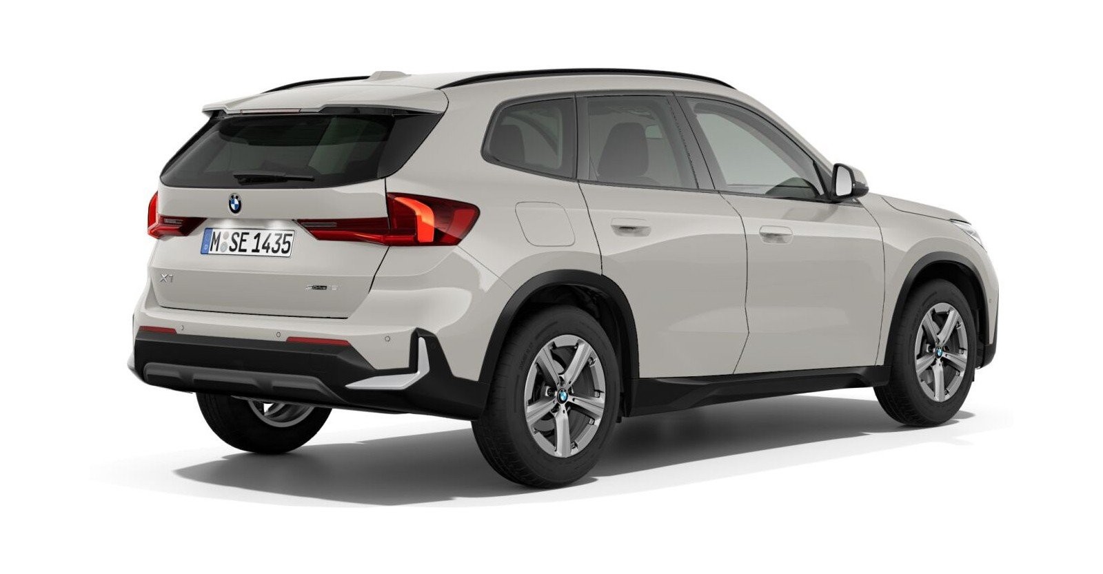 BMW BMW X in Grau von hinten BMW BMW X in Grau von hinten