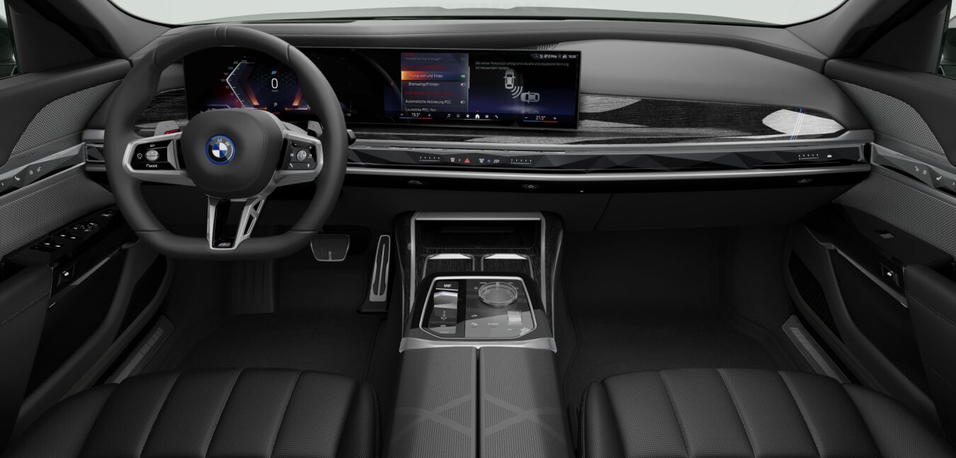BMW BMW 7er im Innenraum von vorne