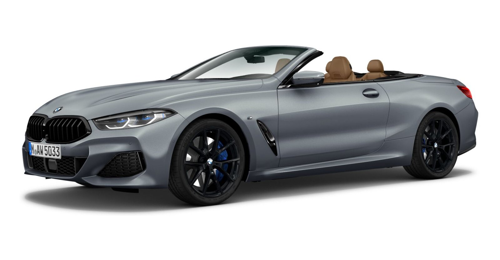 BMW BMW 8er in Blau von vorne