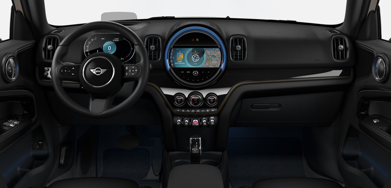 MINI MINI Countryman im Innenraum von vorne