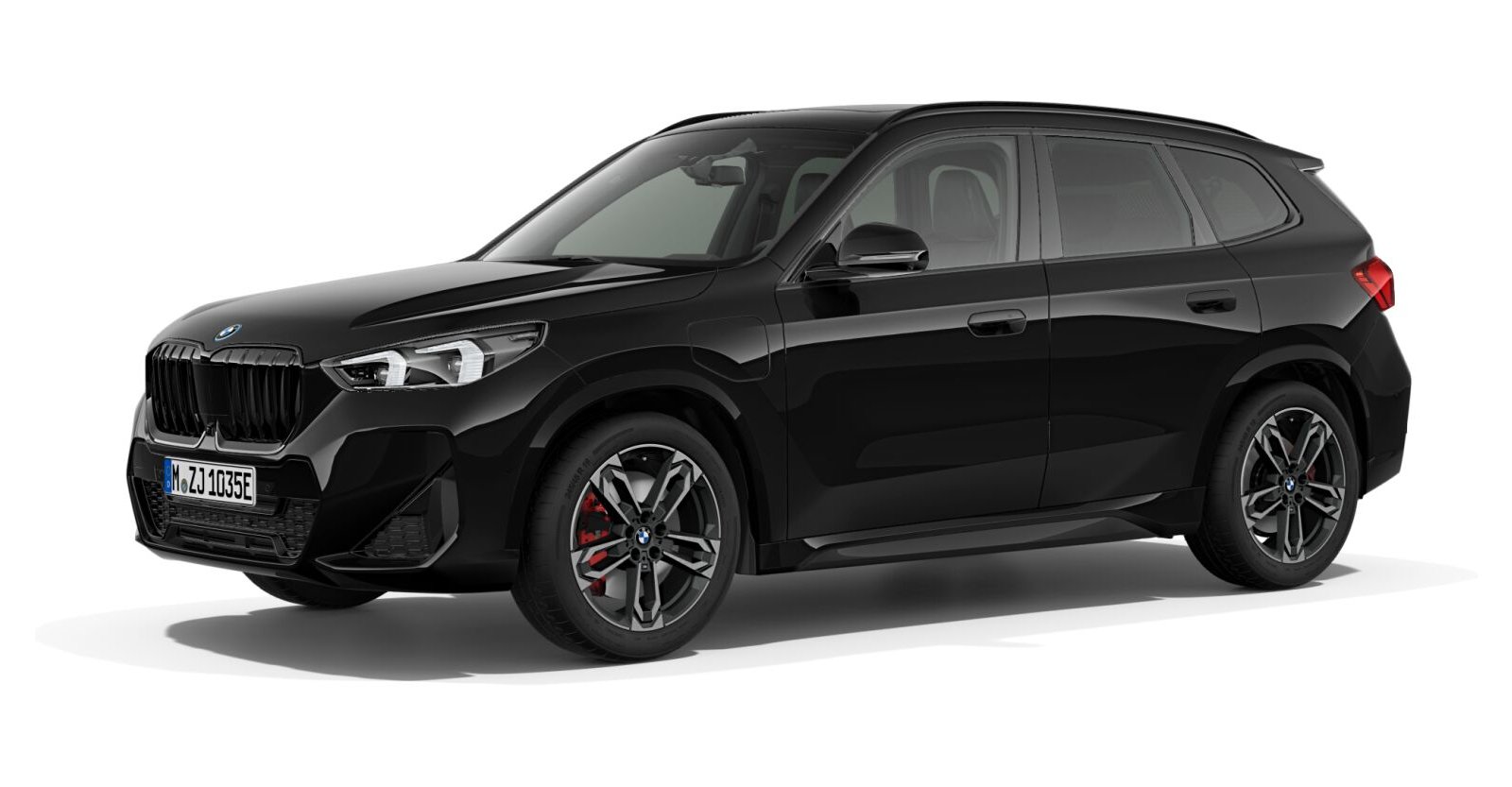 BMW BMW X in Schwarz von vorne