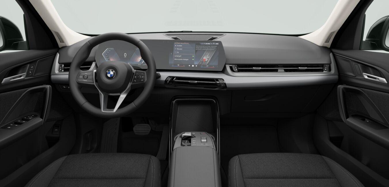 BMW BMW X im Innenraum von vorne