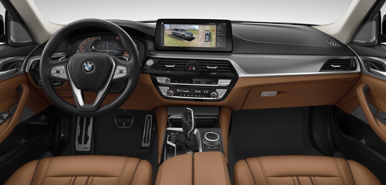 BMW BMW 5er im Innenraum von vorne BMW BMW 5er im Innenraum von vorne