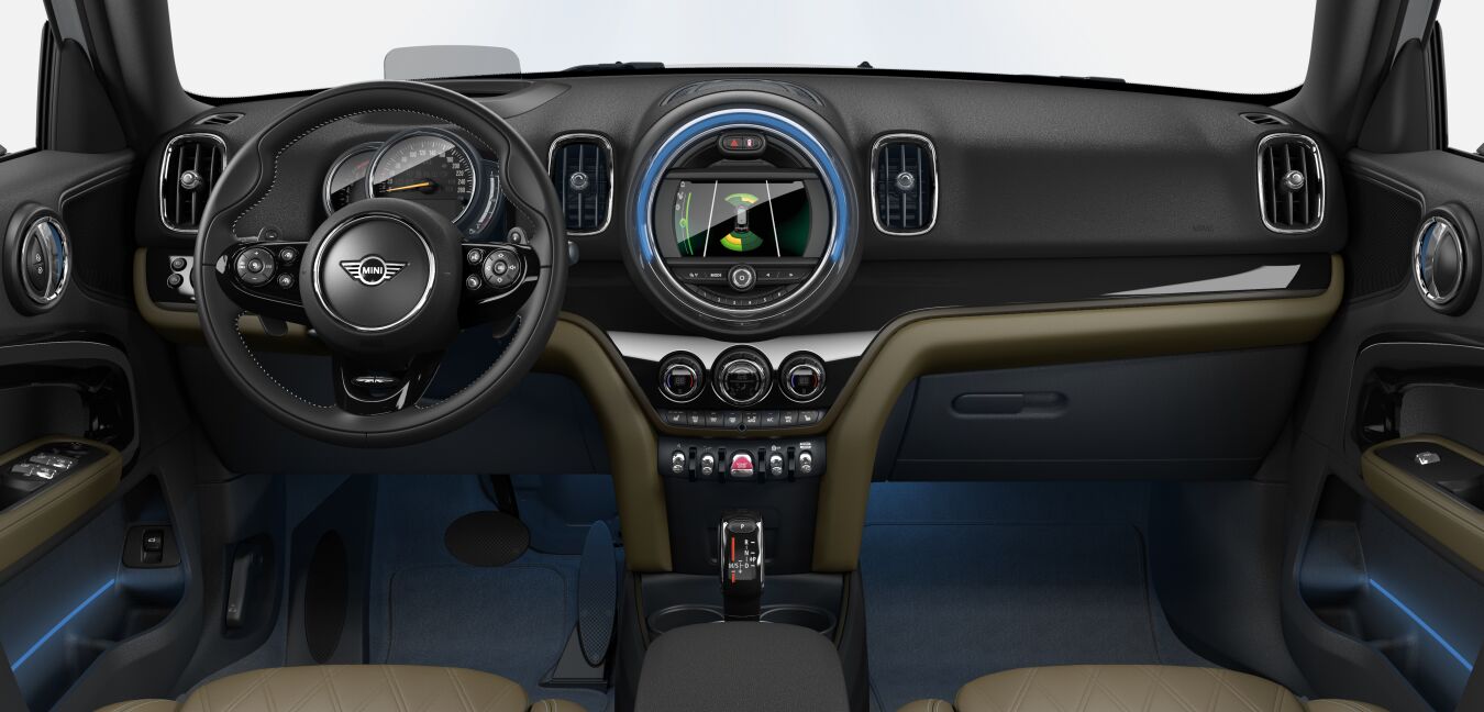 MINI MINI Countryman im Innenraum von vorne