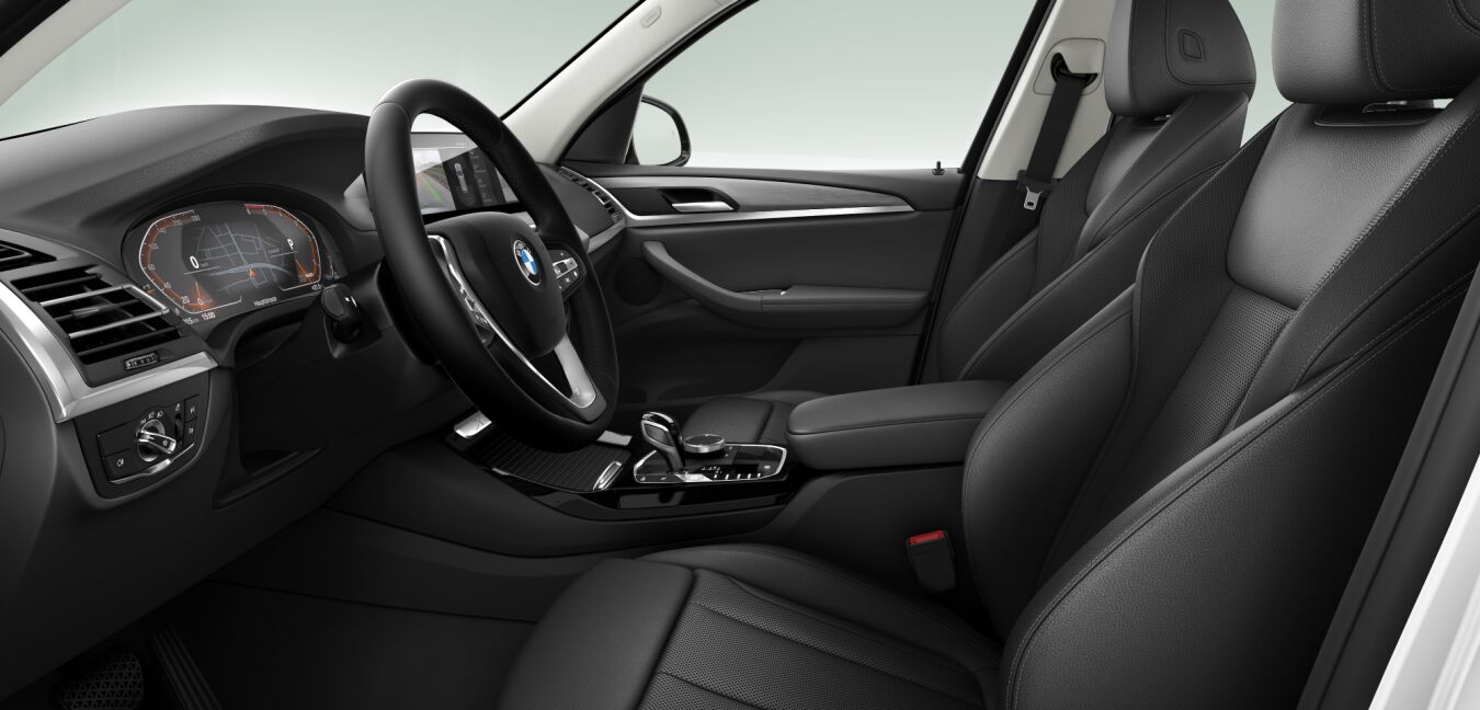 BMW BMW X im Innenraum seitlich