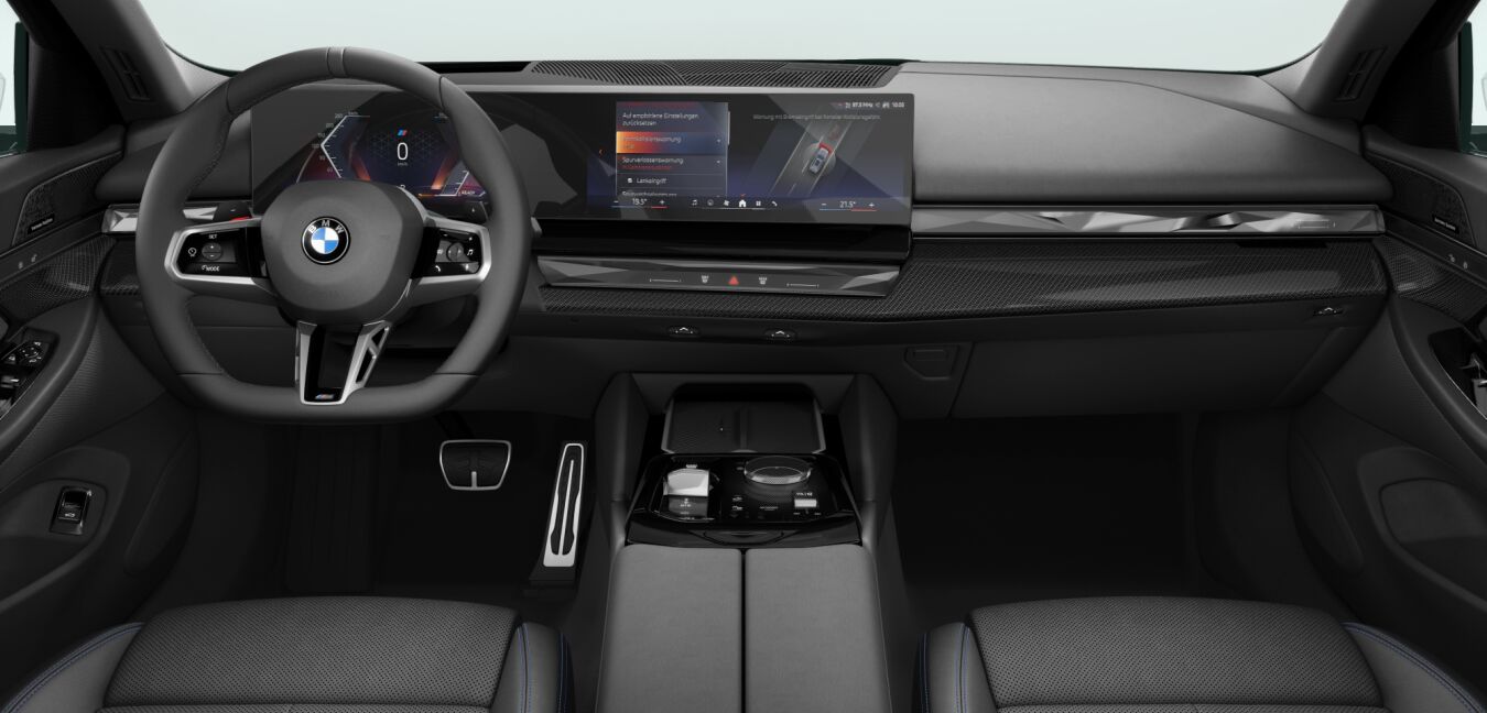 BMW BMW 5er im Innenraum von vorne BMW BMW 5er im Innenraum von vorne