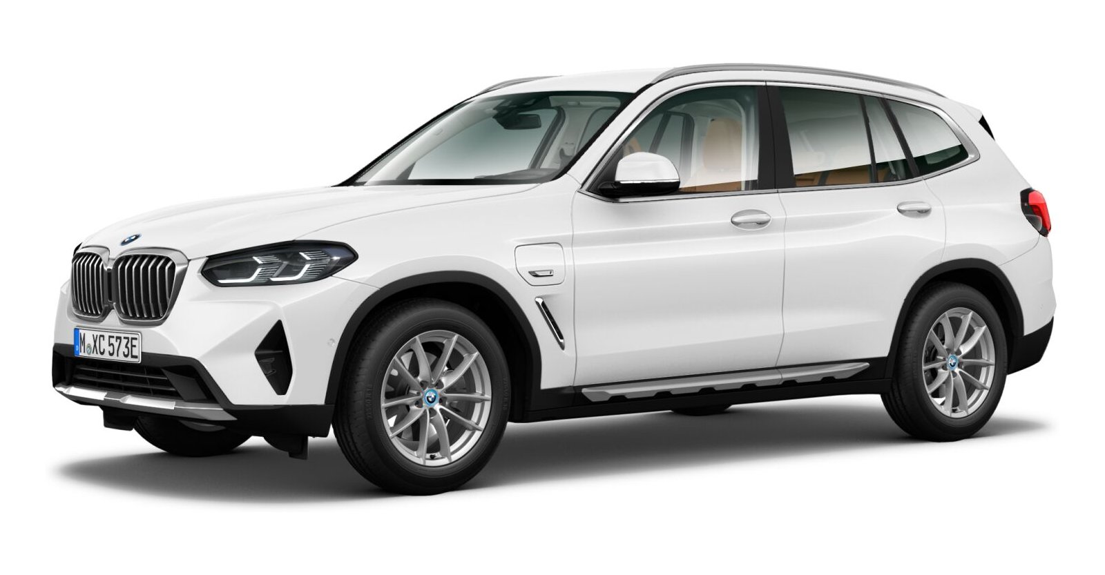 BMW BMW X in Weiß von vorne BMW BMW X in Weiß von vorne