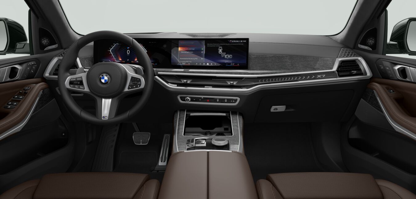 BMW BMW X im Innenraum von vorne