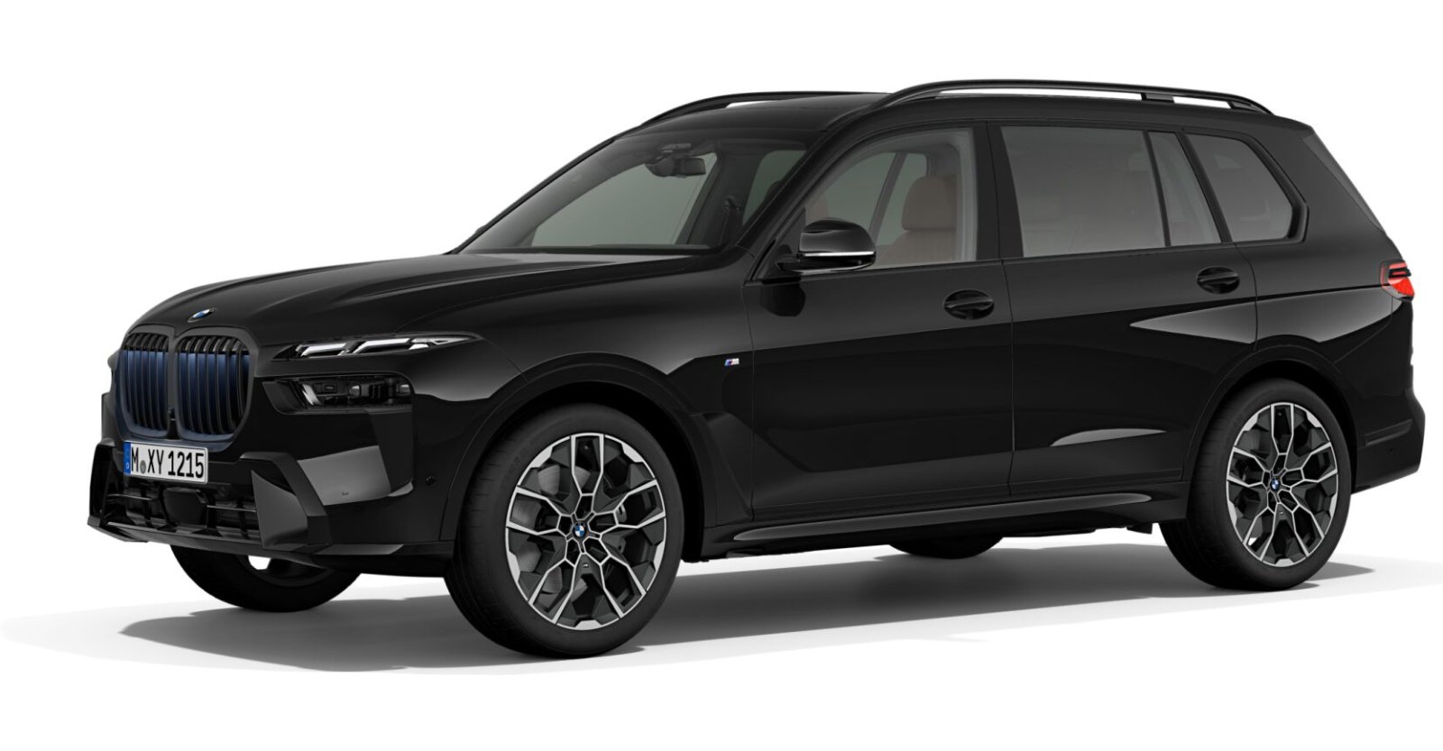 BMW BMW X in Schwarz von vorne
