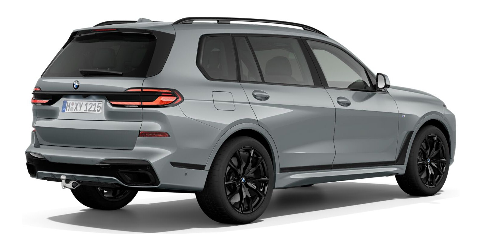 BMW BMW X in Grau von hinten BMW BMW X in Grau von hinten