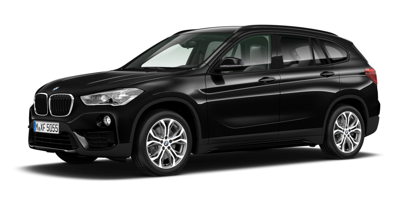BMW BMW X in Schwarz von vorne BMW BMW X in Schwarz von vorne