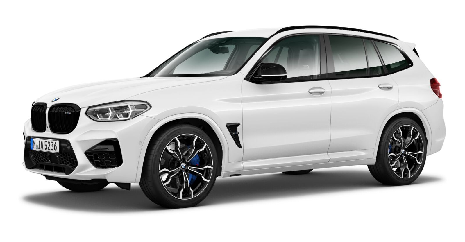 BMW BMW M in Weiß von vorne BMW BMW M in Weiß von vorne