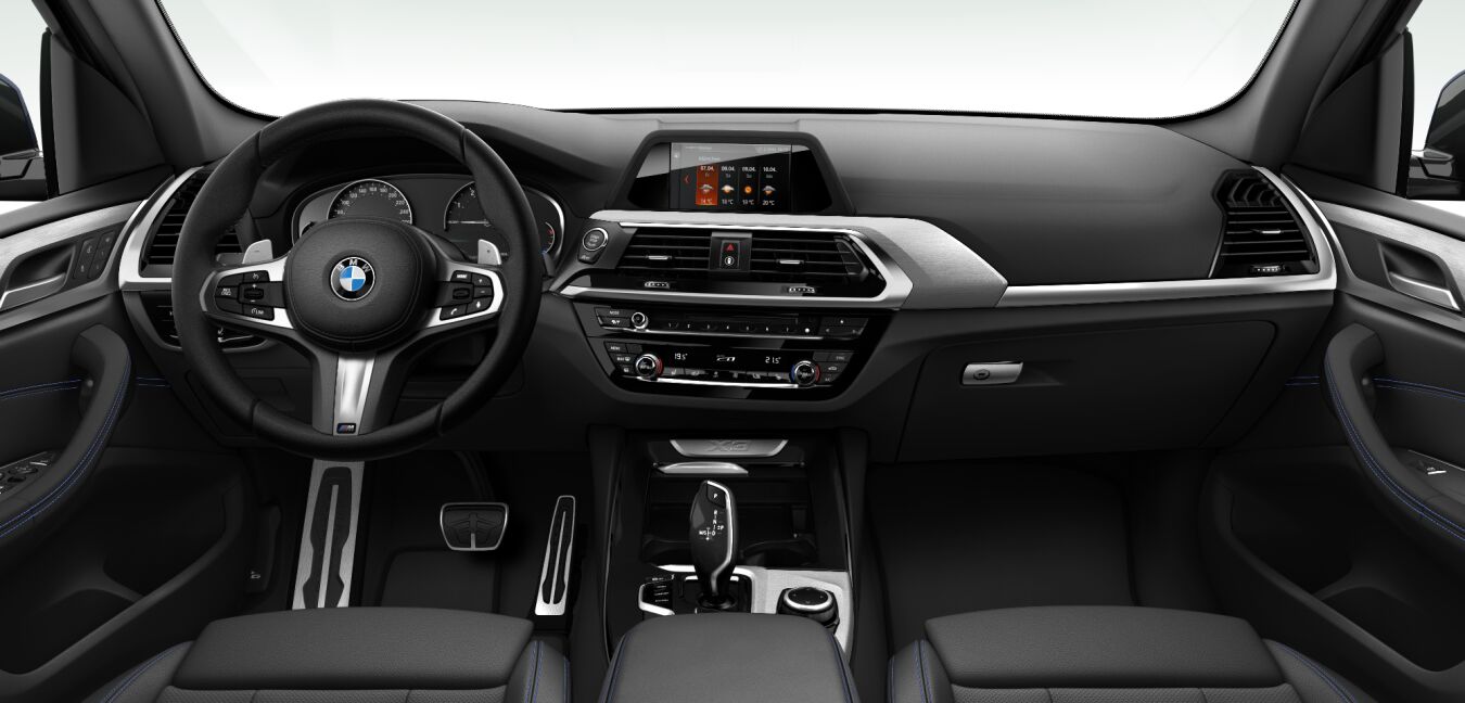 BMW BMW X im Innenraum von vorne BMW BMW X im Innenraum von vorne