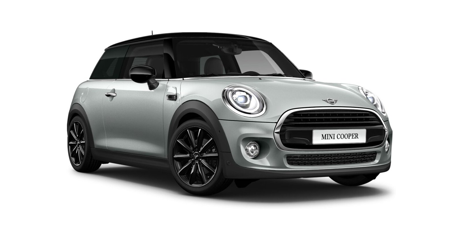 MINI Cooper 3-Türer in Silber von vorne