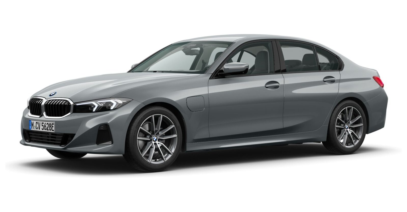 BMW BMW 3er in Grau von vorne BMW BMW 3er in Grau von vorne