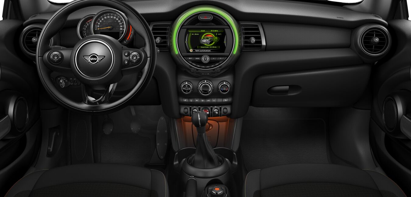 MINI MINI Cabrio im Innenraum von vorne