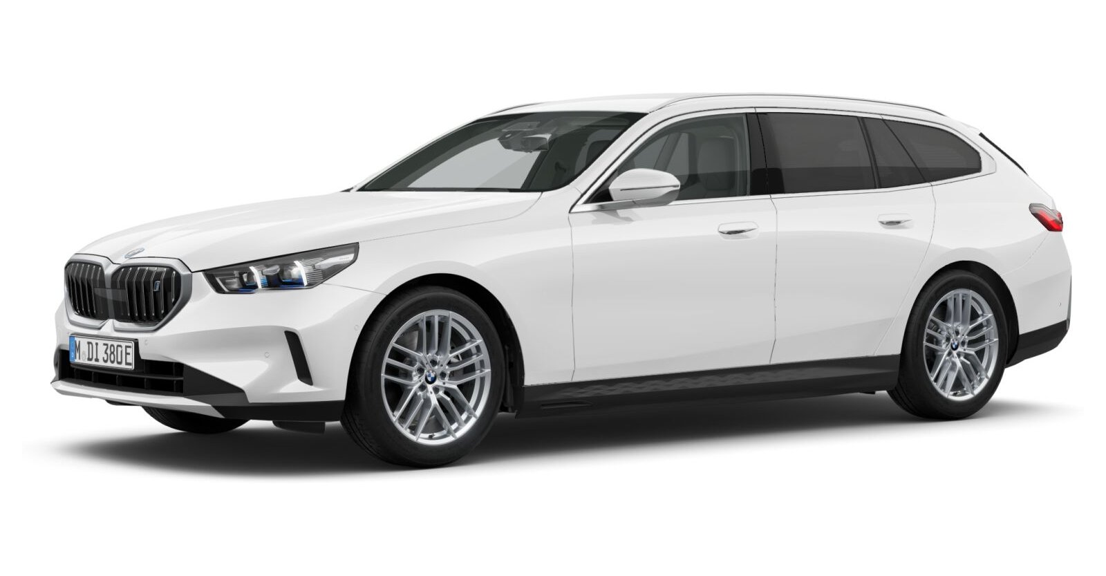 BMW BMW I in Weiß von vorne