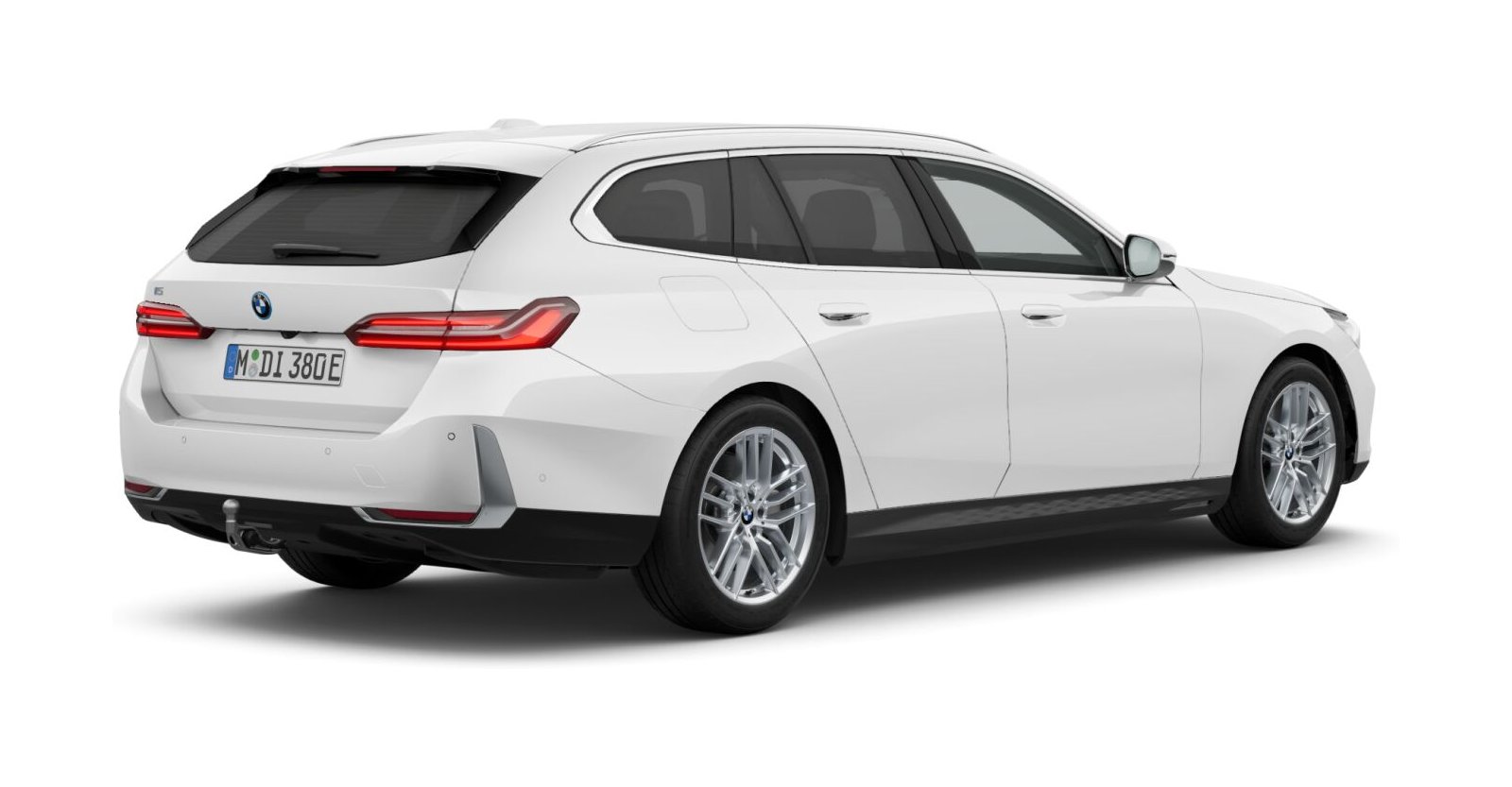 BMW BMW I in Weiß von hinten