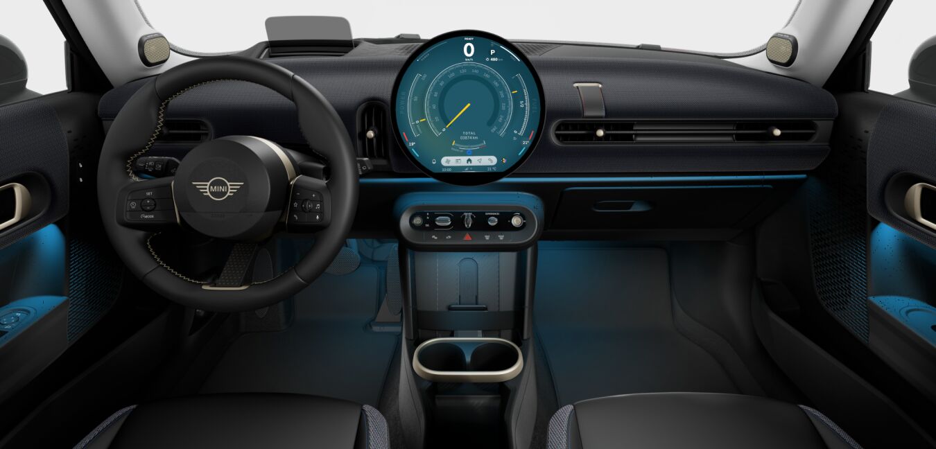 MINI MINI 3-Türer im Innenraum von vorne MINI MINI 3-Türer im Innenraum von vorne