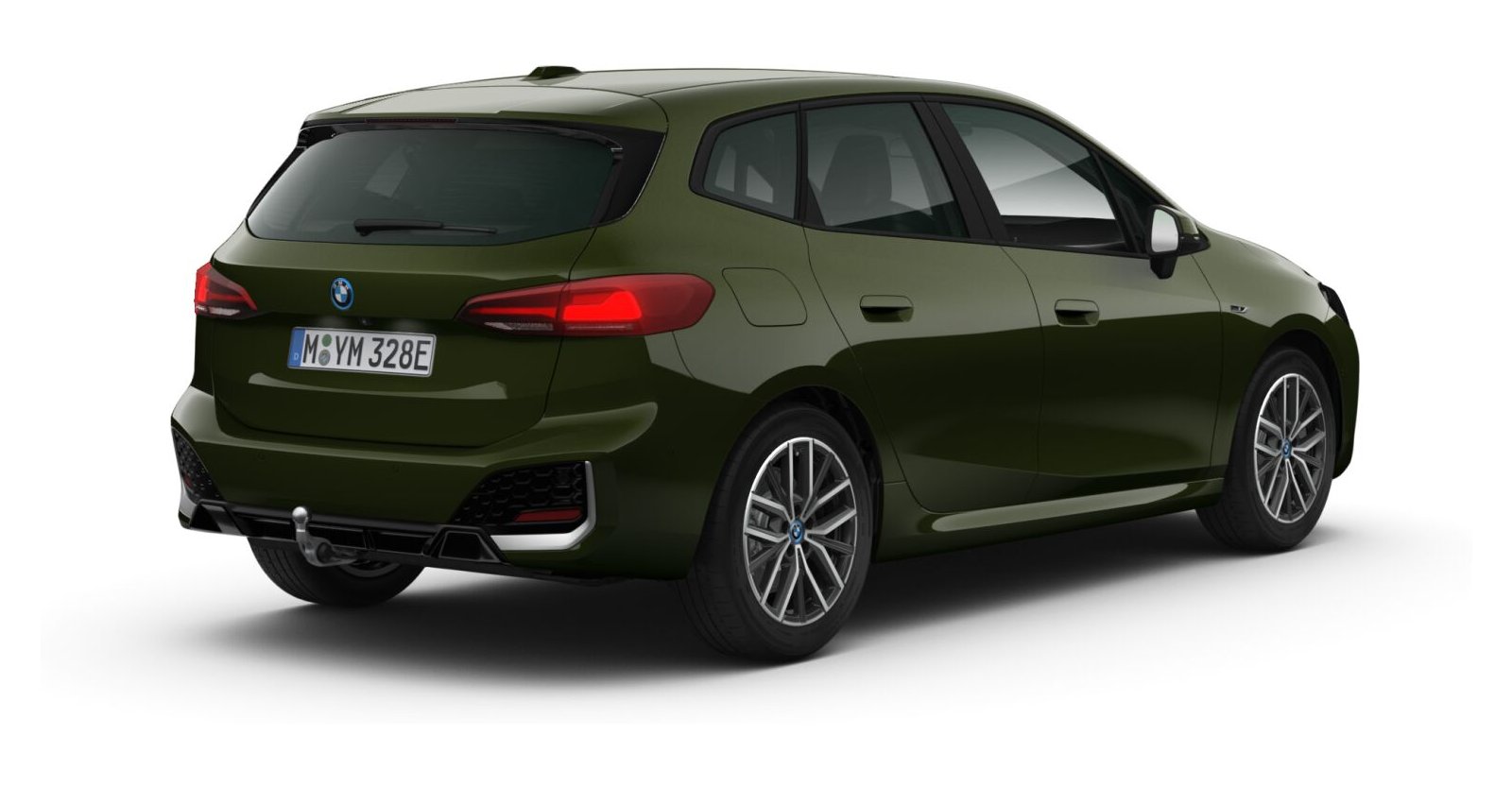 BMW BMW 2er in Grün von hinten BMW BMW 2er in Grün von hinten