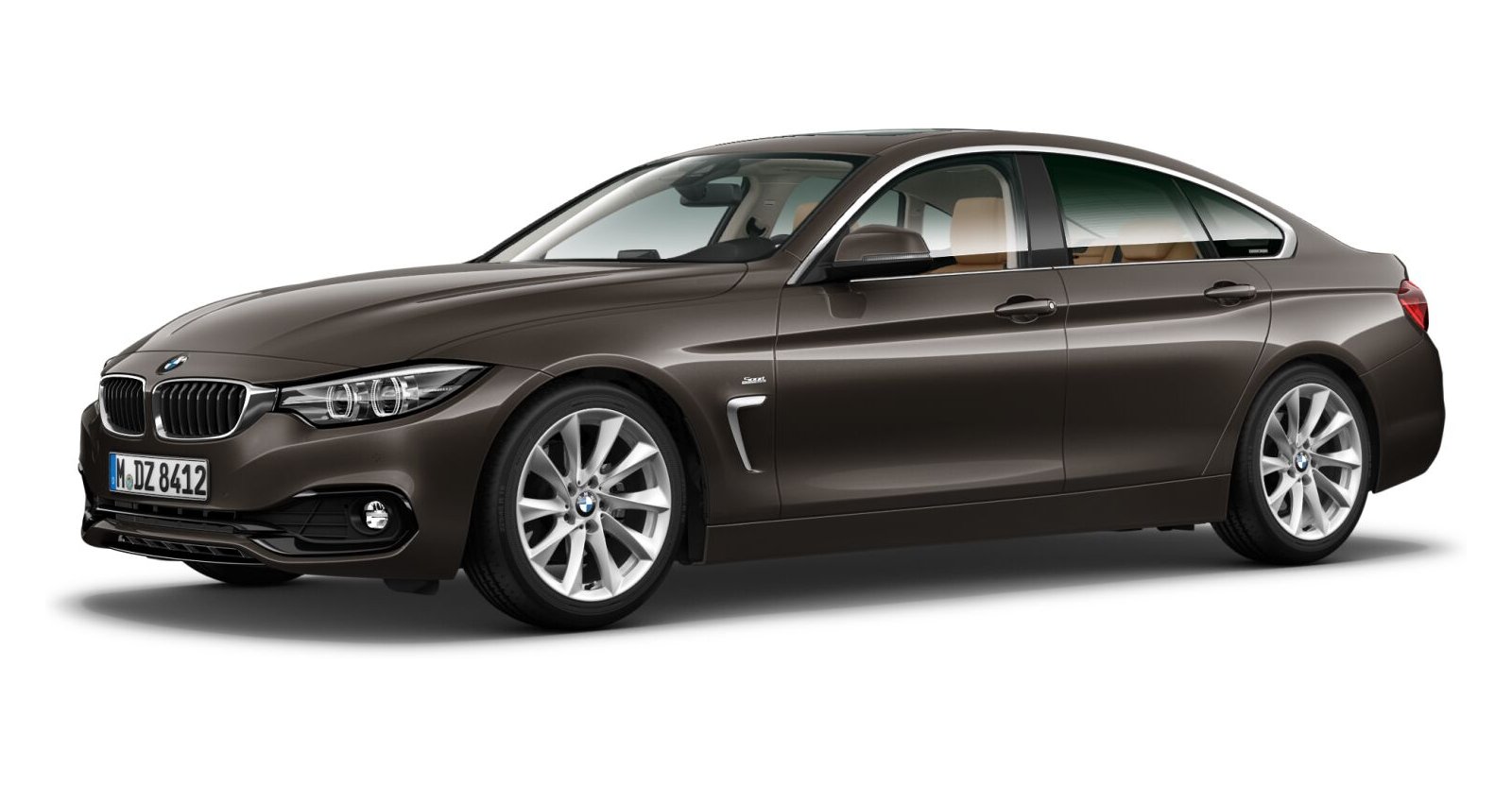 BMW BMW 4er in Braun von vorne BMW BMW 4er in Braun von vorne