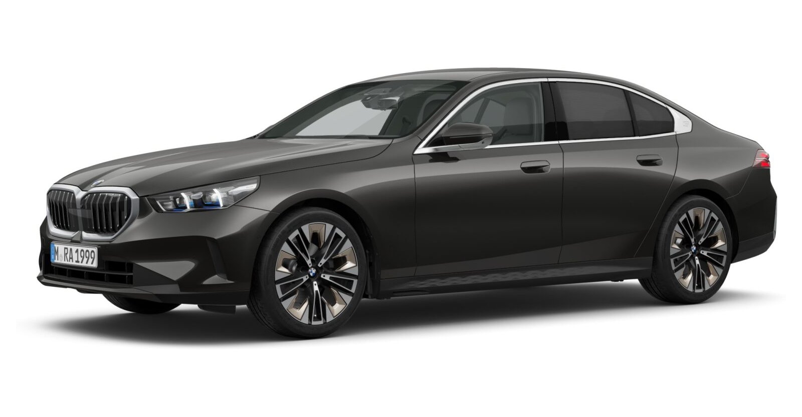 BMW BMW 5er in Grau von vorne BMW BMW 5er in Grau von vorne