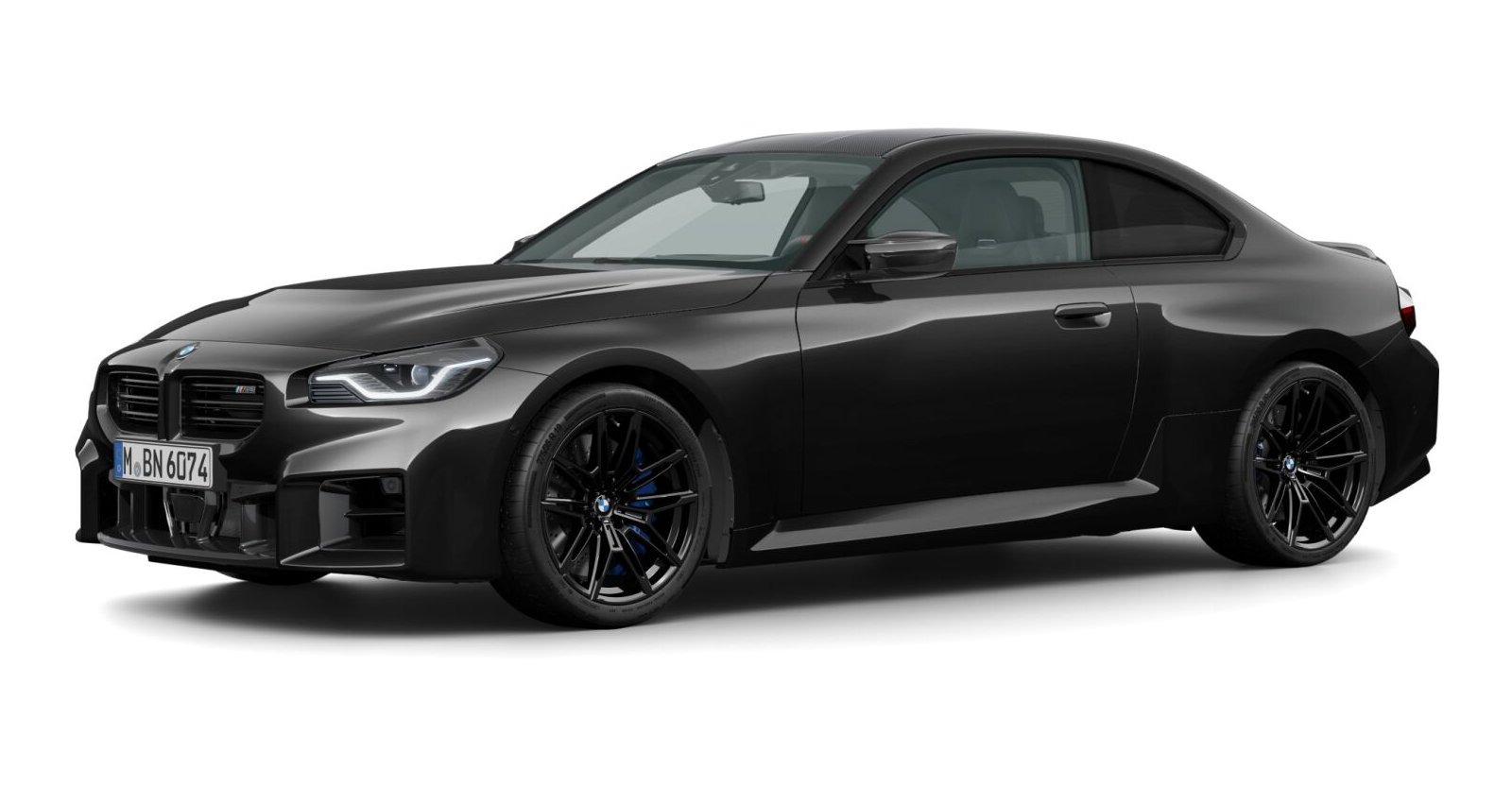 BMW BMW M in Schwarz von vorne