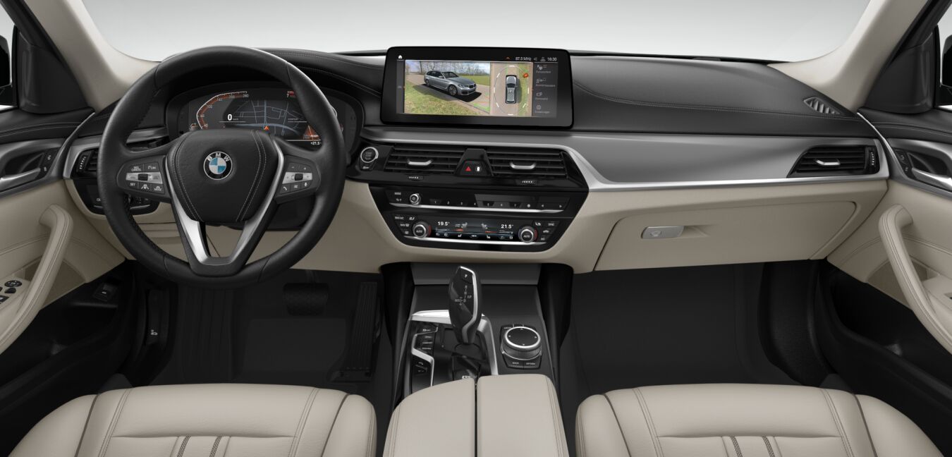 BMW BMW 5er im Innenraum von vorne BMW BMW 5er im Innenraum von vorne
