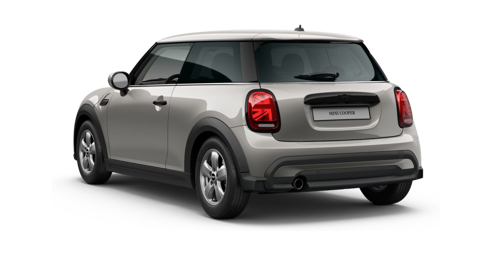 MINI MINI 3-Türer in Silber von hinten