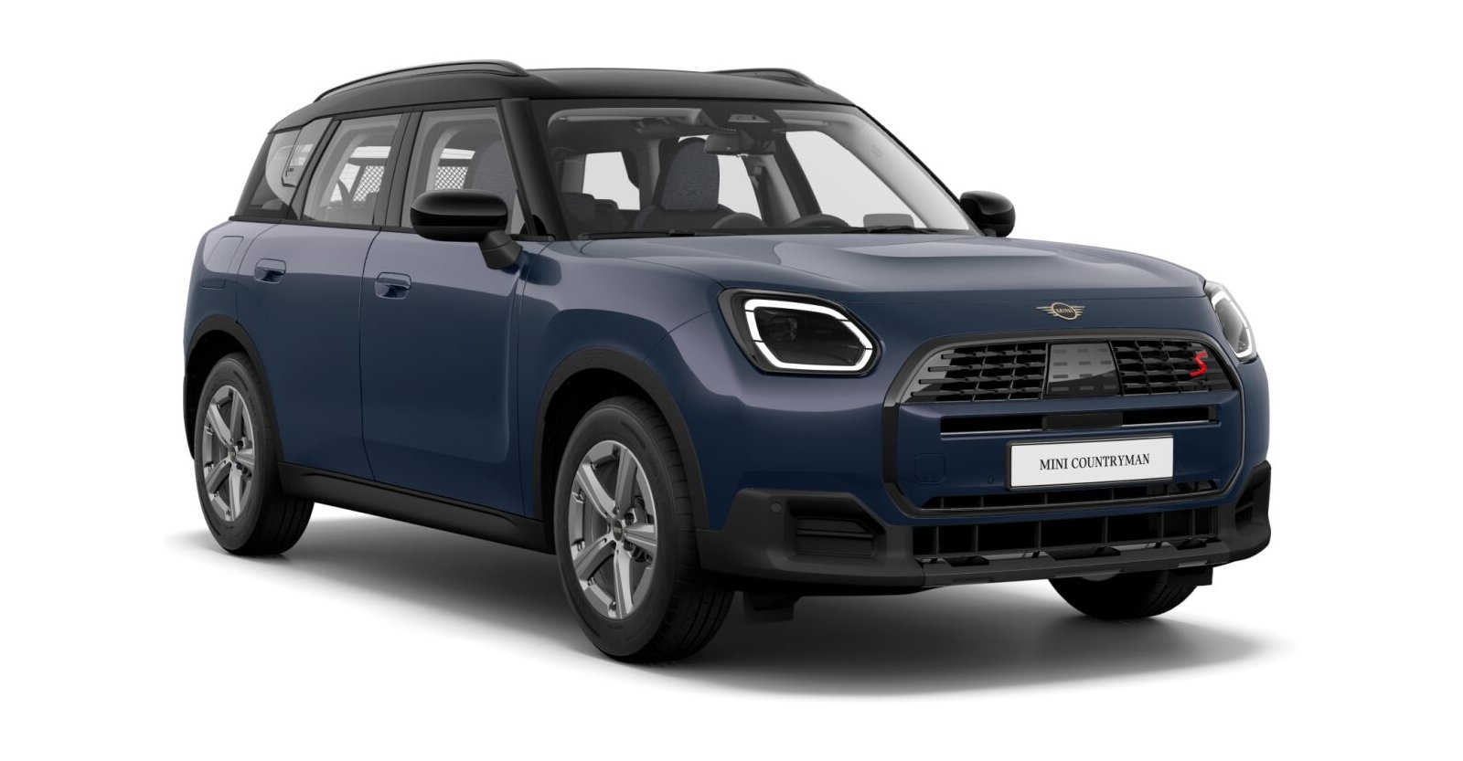 MINI MINI Countryman in Blau von vorne