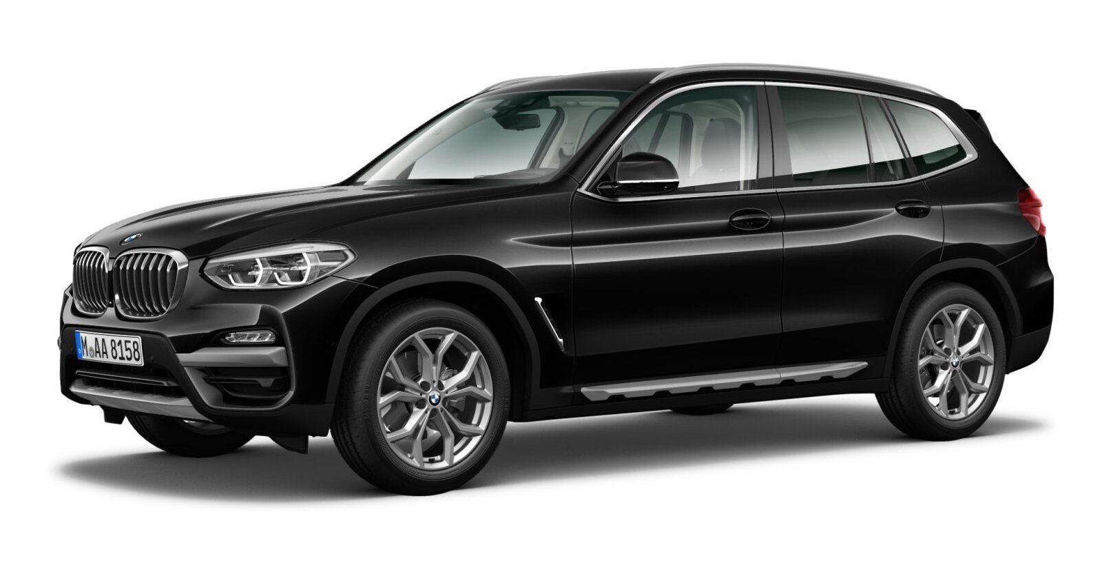 BMW BMW X in Schwarz von vorne BMW BMW X in Schwarz von vorne