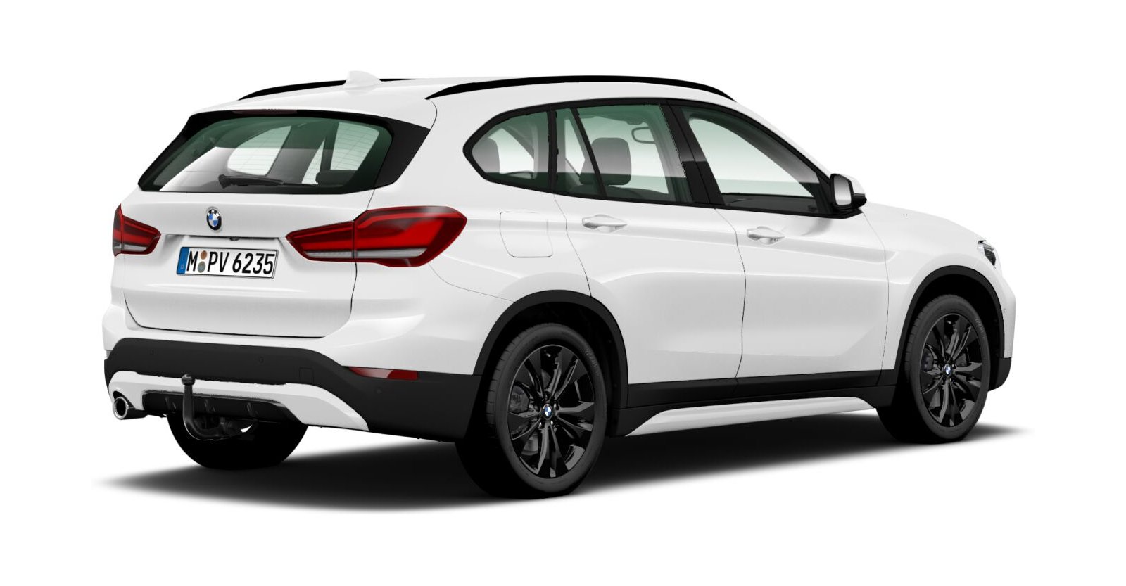 BMW BMW X in Weiß von hinten
