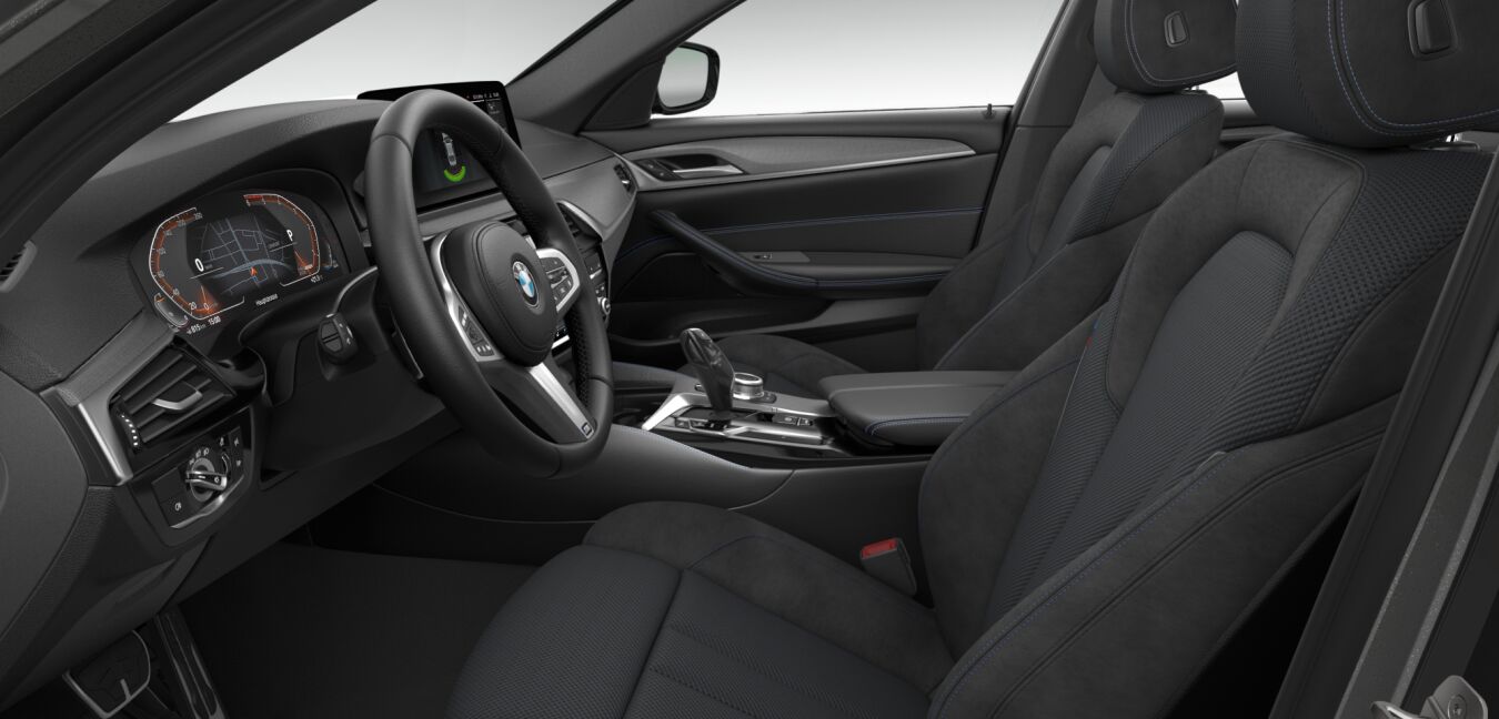BMW BMW 5er im Innenraum seitlich BMW BMW 5er im Innenraum seitlich